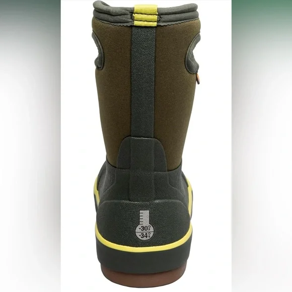 Kids Unisex Green Bogs Boots big kids size 6 nearly new - Picture 13 of 14